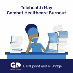 Telehealth may combat healthcare burnout