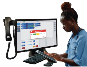 GD CAREpoint ED Workstation with Nurse